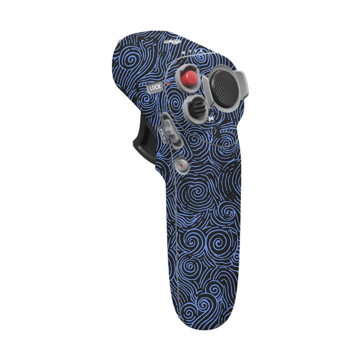 Blue Spirals DJI Motion Remote Controller Skin