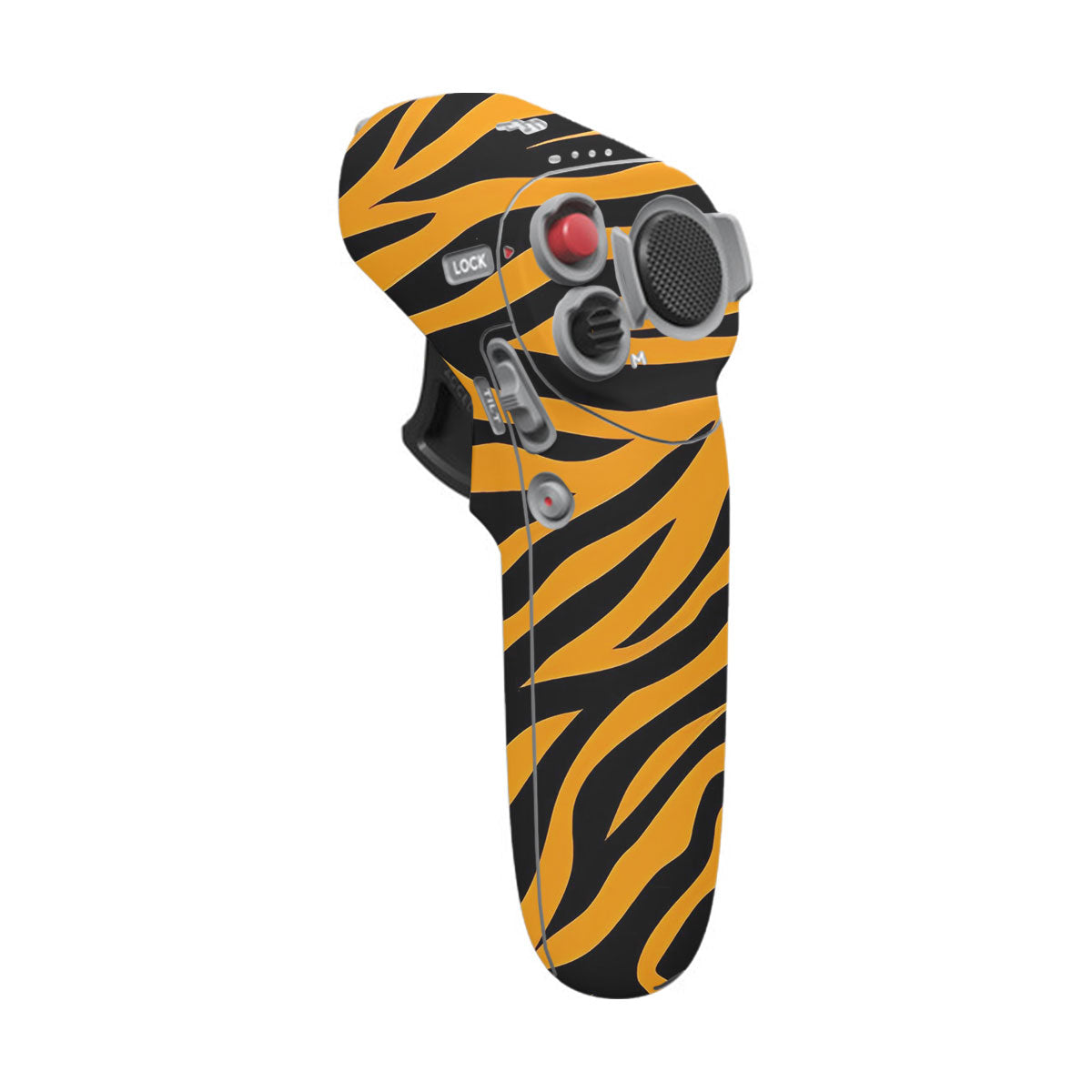 Zebra Gold Pattern DJI Motion Remote Controller Skin