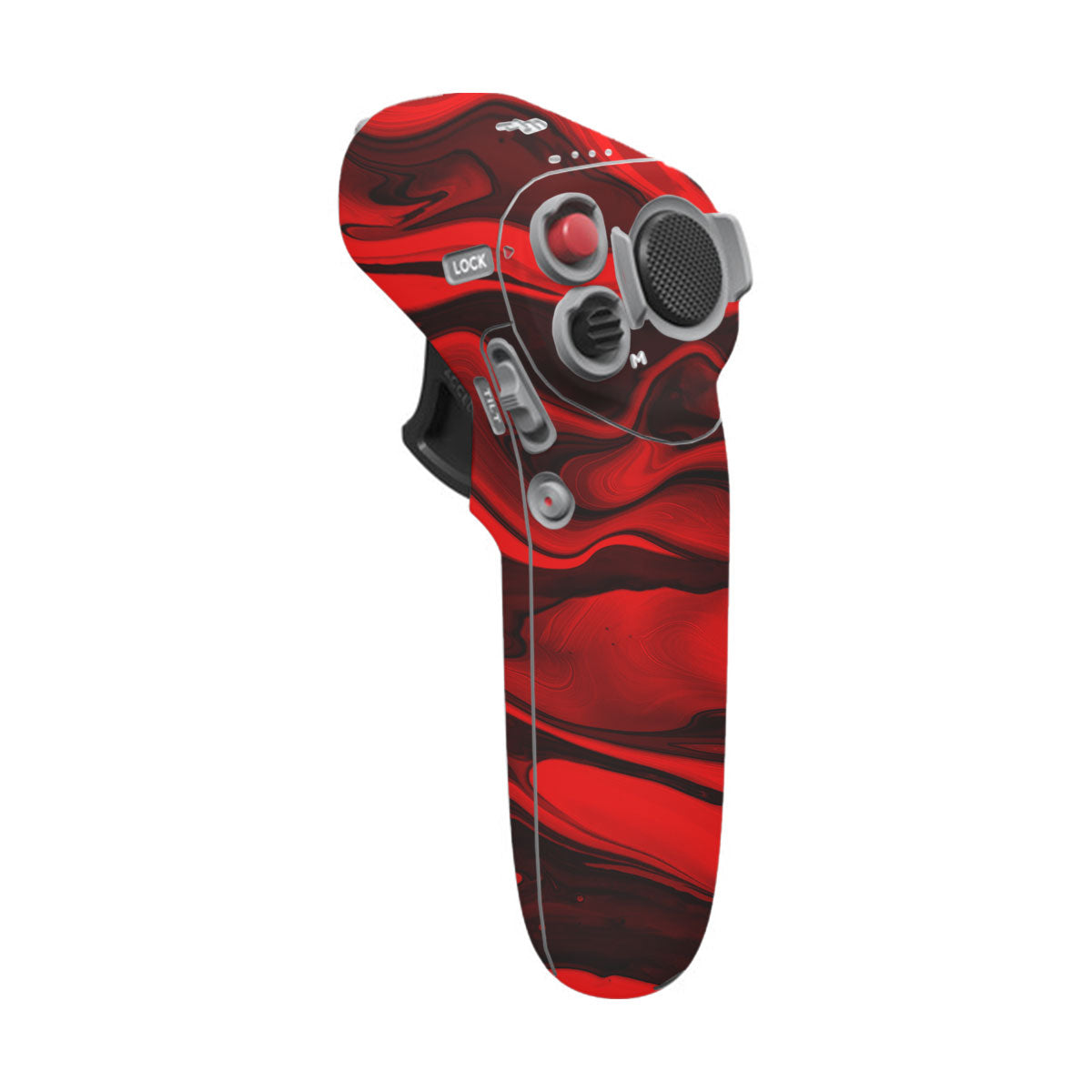 Red Lava Flow DJI Motion Remote Controller Skin
