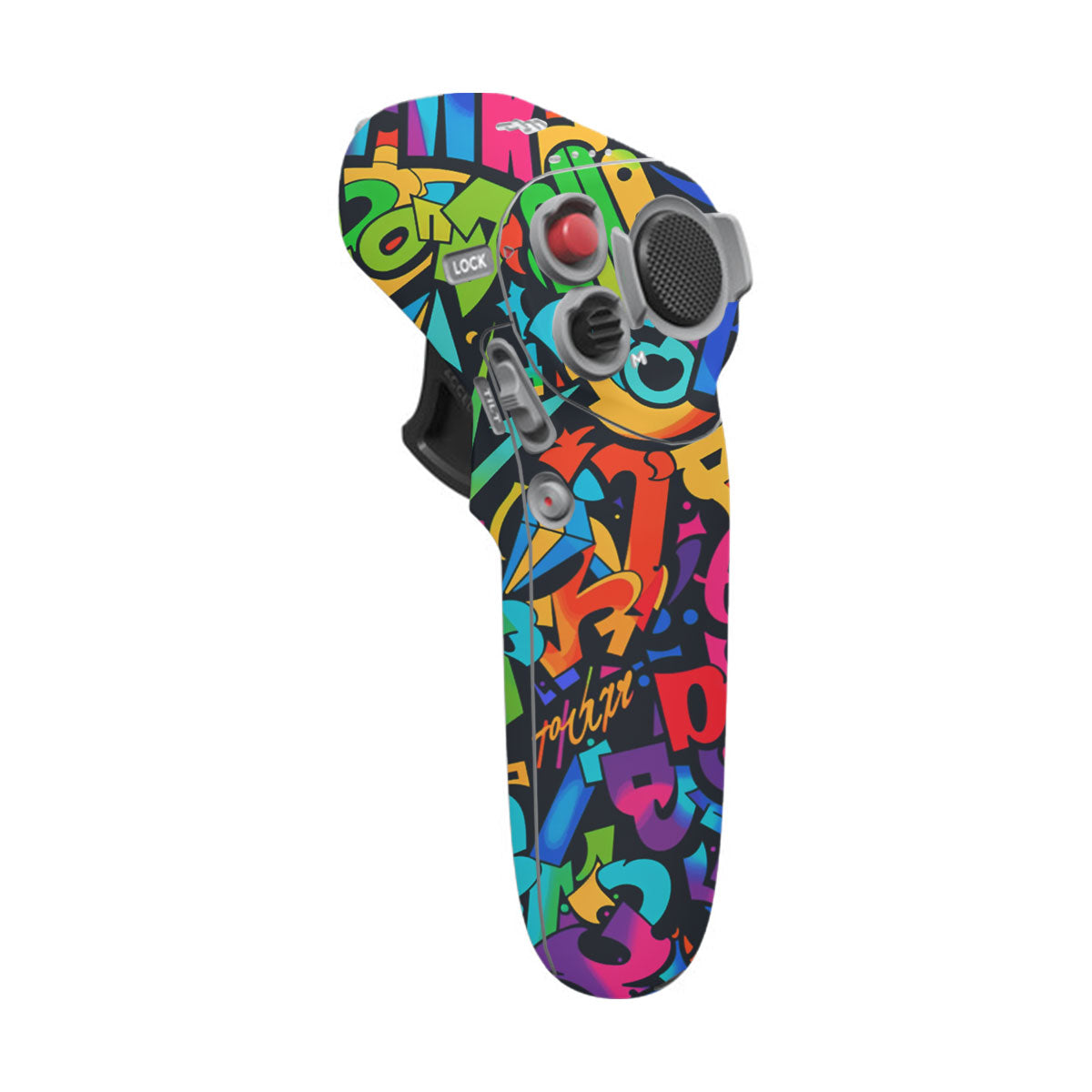 Colorful Urban Street Art Lettering DJI Motion Remote Controller Skin