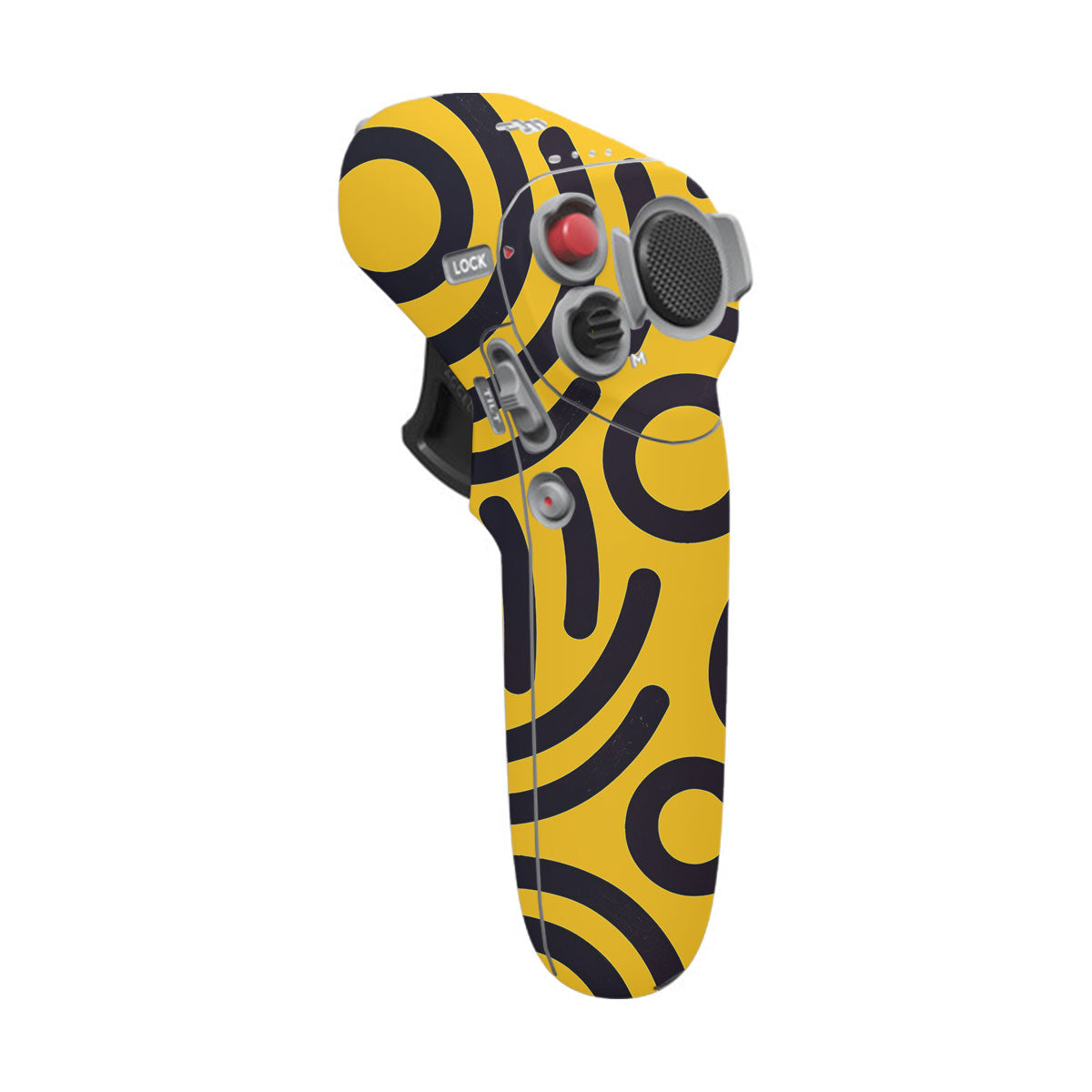 Minimal Yellow Wave DJI Motion Remote Controller Skin