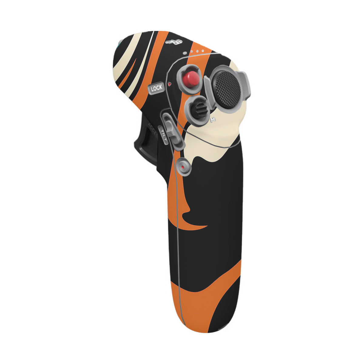 Mid-Century Abstract Swirl DJI Motion Remote Controller Skin