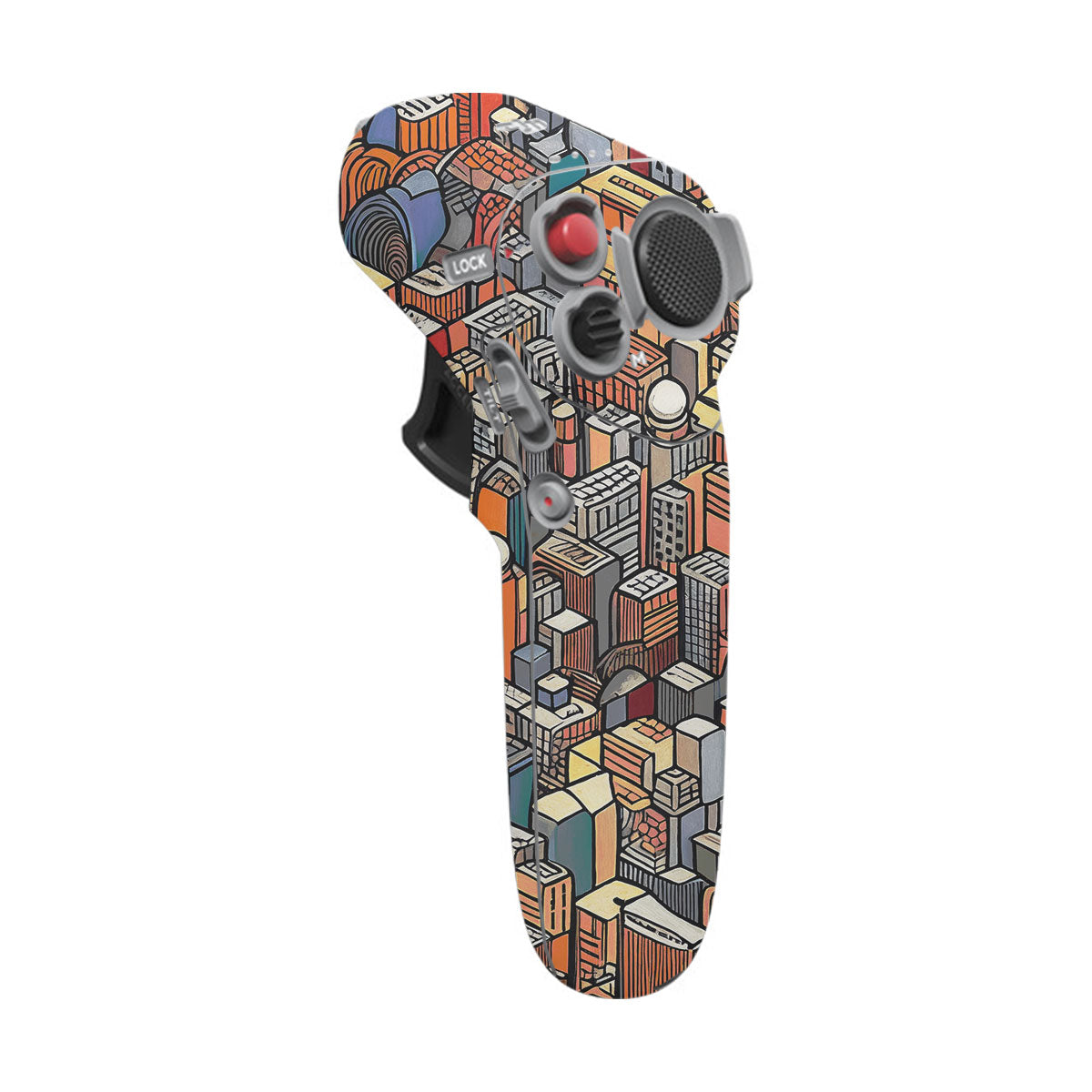 Isometric Cityscape DJI Motion Remote Controller Skin