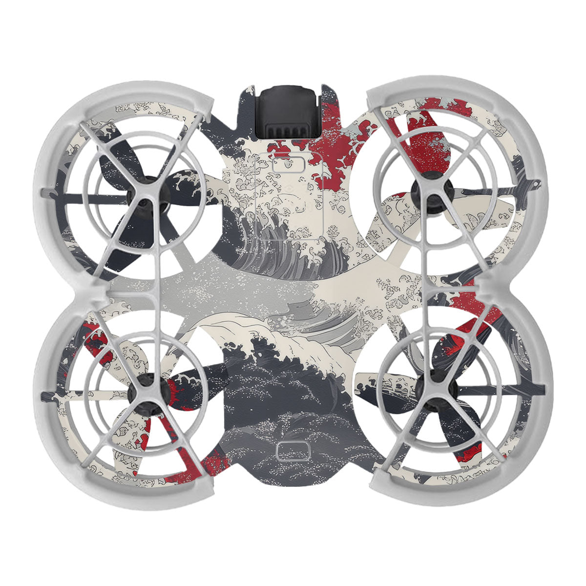 Abstract Waves DJI Neo Drone Skin