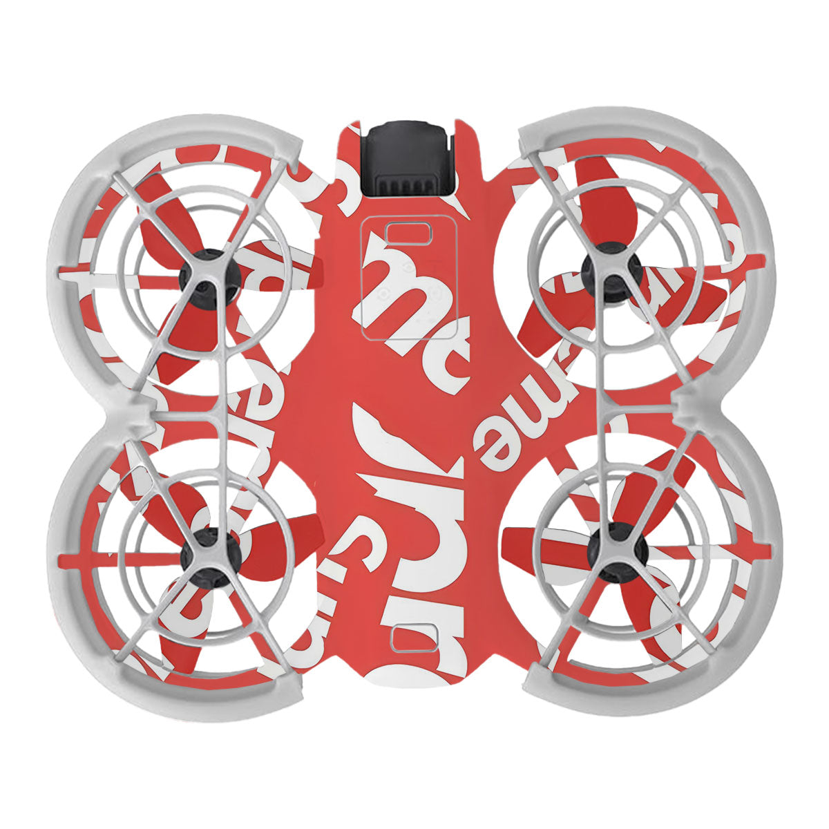 Supreme Red DJI Neo Drone Skin