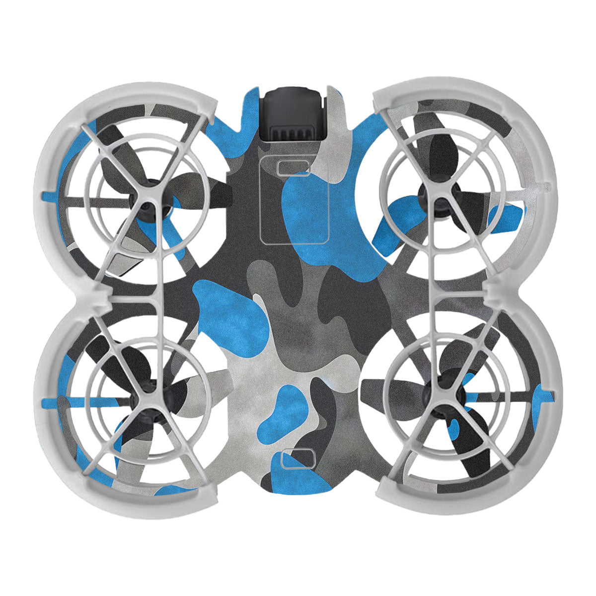 Blue Grey Camo DJI Neo Drone Skin