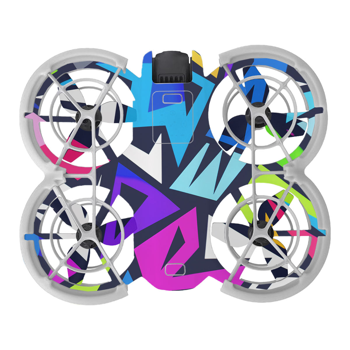 Bold Geometric Pop DJI Neo Drone Skin