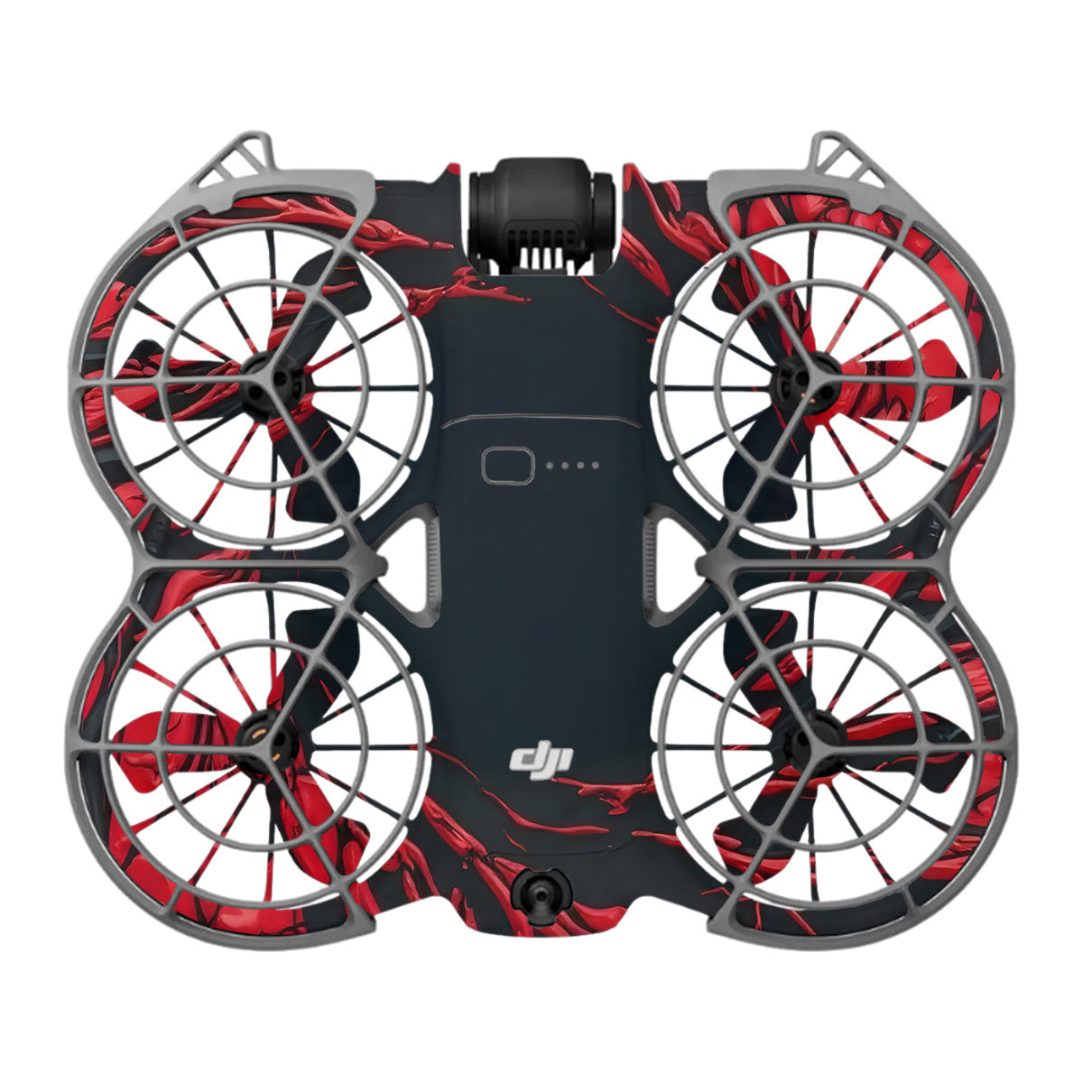 Venom Red DJI Neo 2 Drone Skin