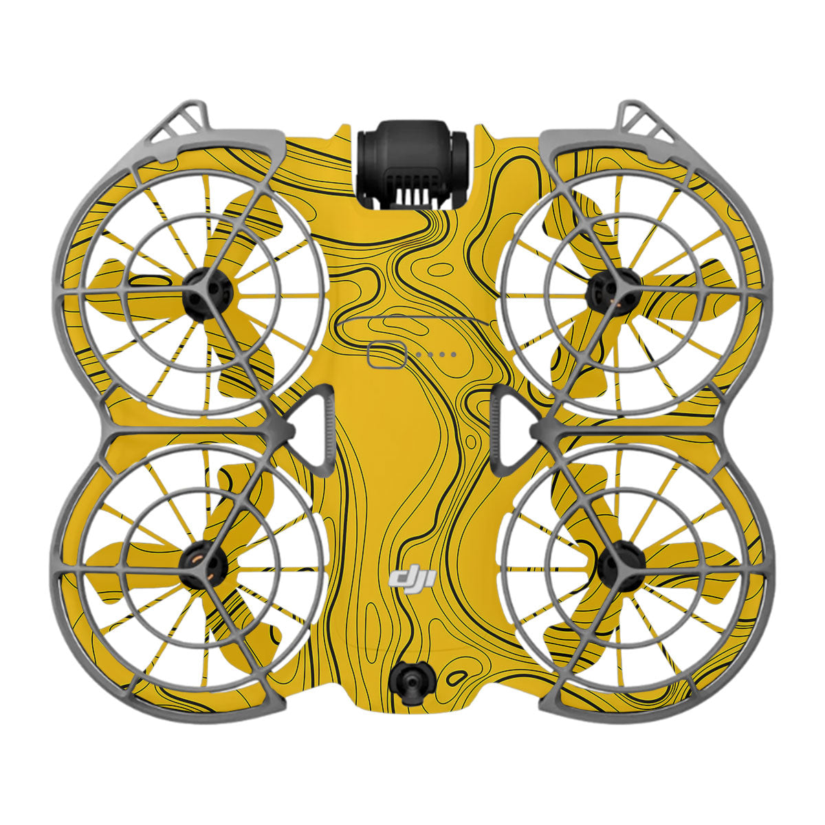 Topographic Map Pattern DJI Neo 2 Drone Skin