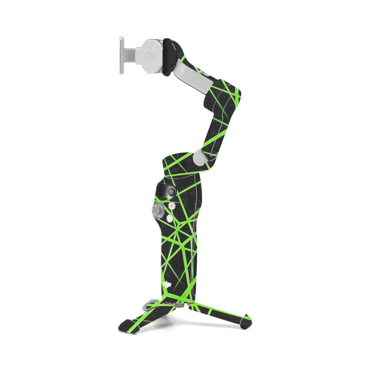 Neon Grid DJI OM 7 Gimbal Skin