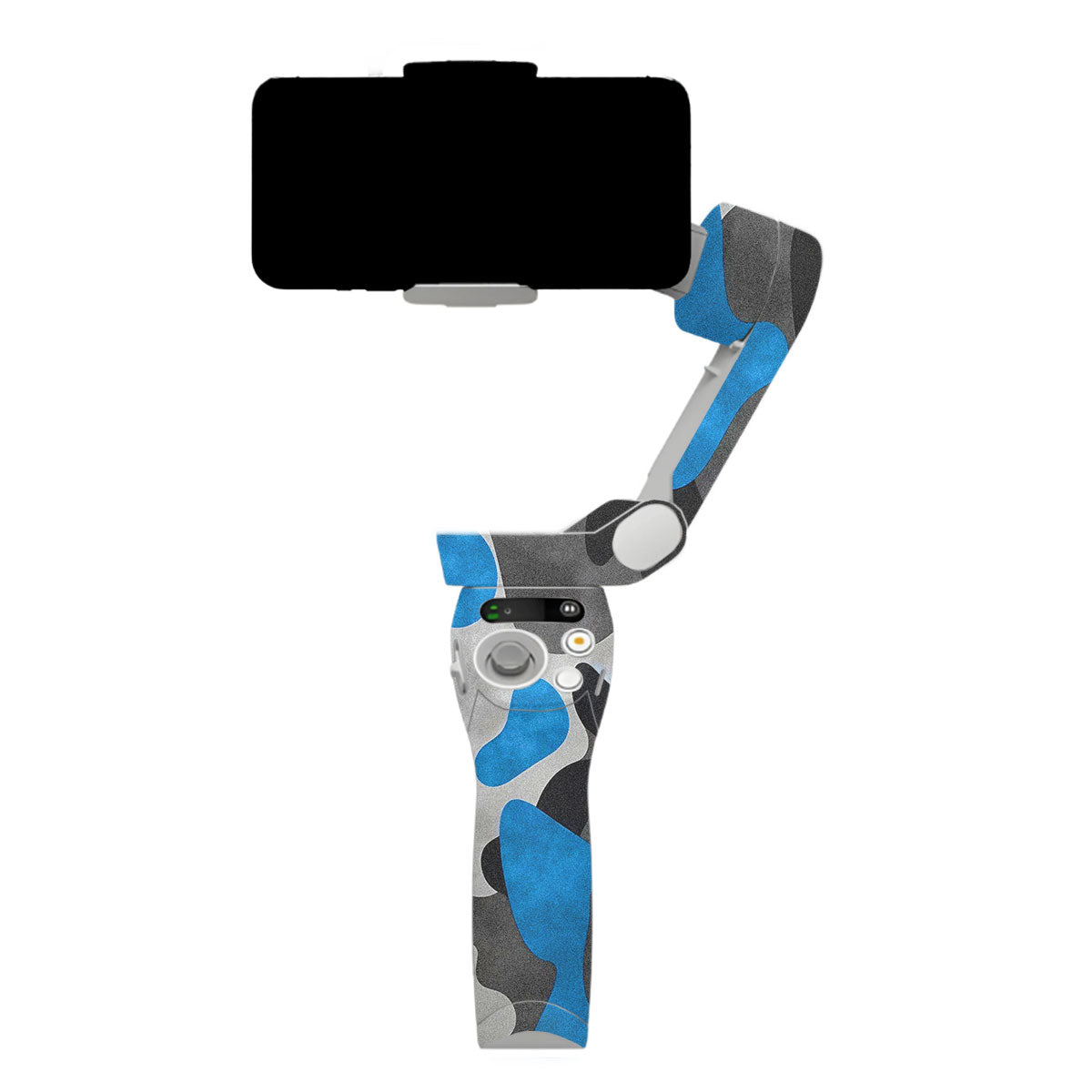 Blue Grey Camo DJI OM SE Gimbal Skin
