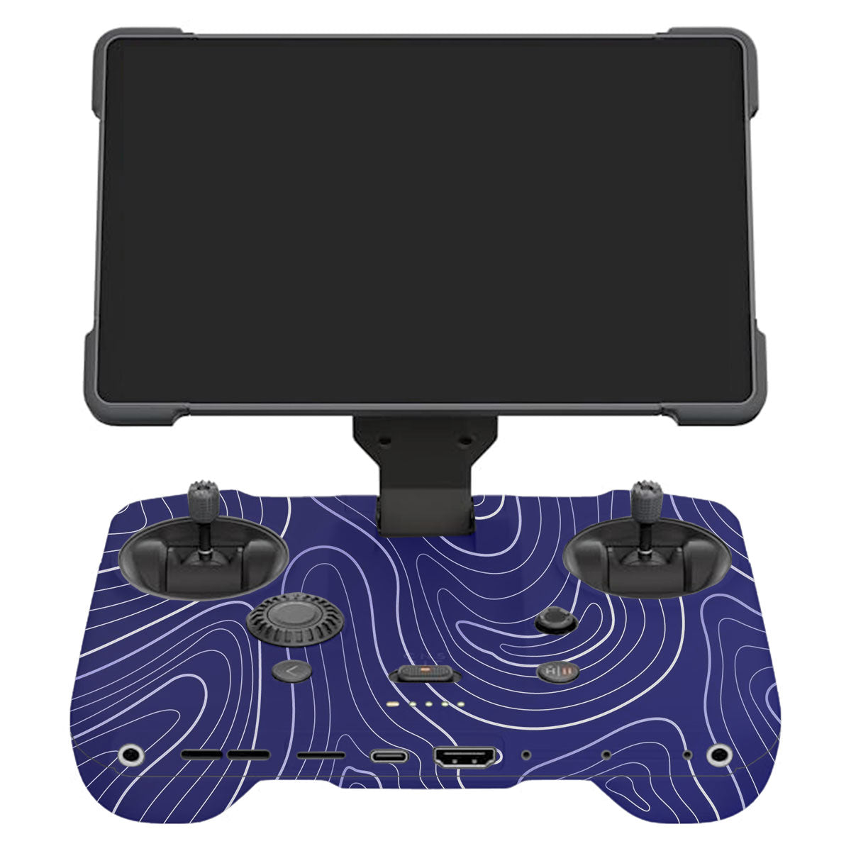 Deep Blue Contour DJI RC Pro 2 Remote Controller Skin