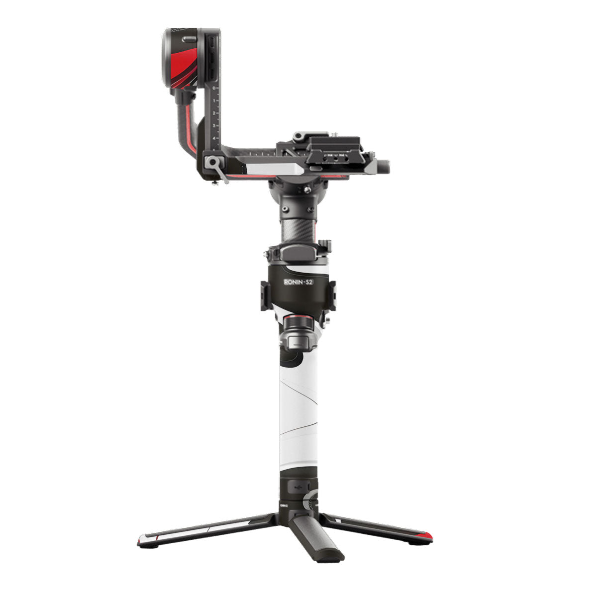 Scarlet and White Motion DJI RS 2 Gimbal Skin