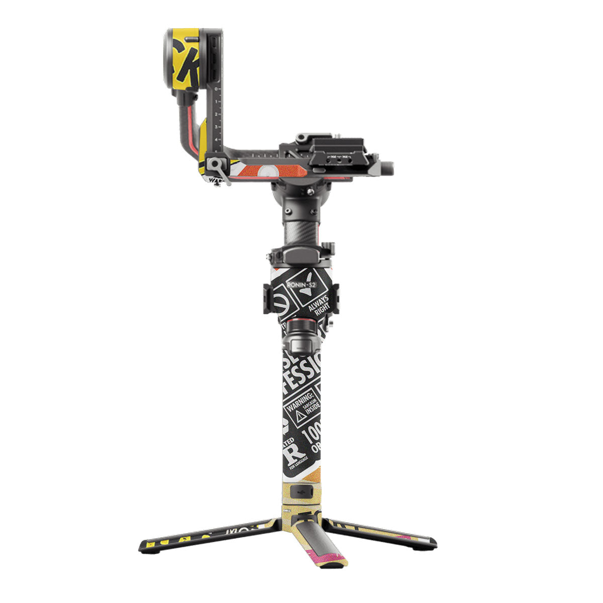Tech Aesthetic Sticker Collage DJI RS 2 Gimbal Skin