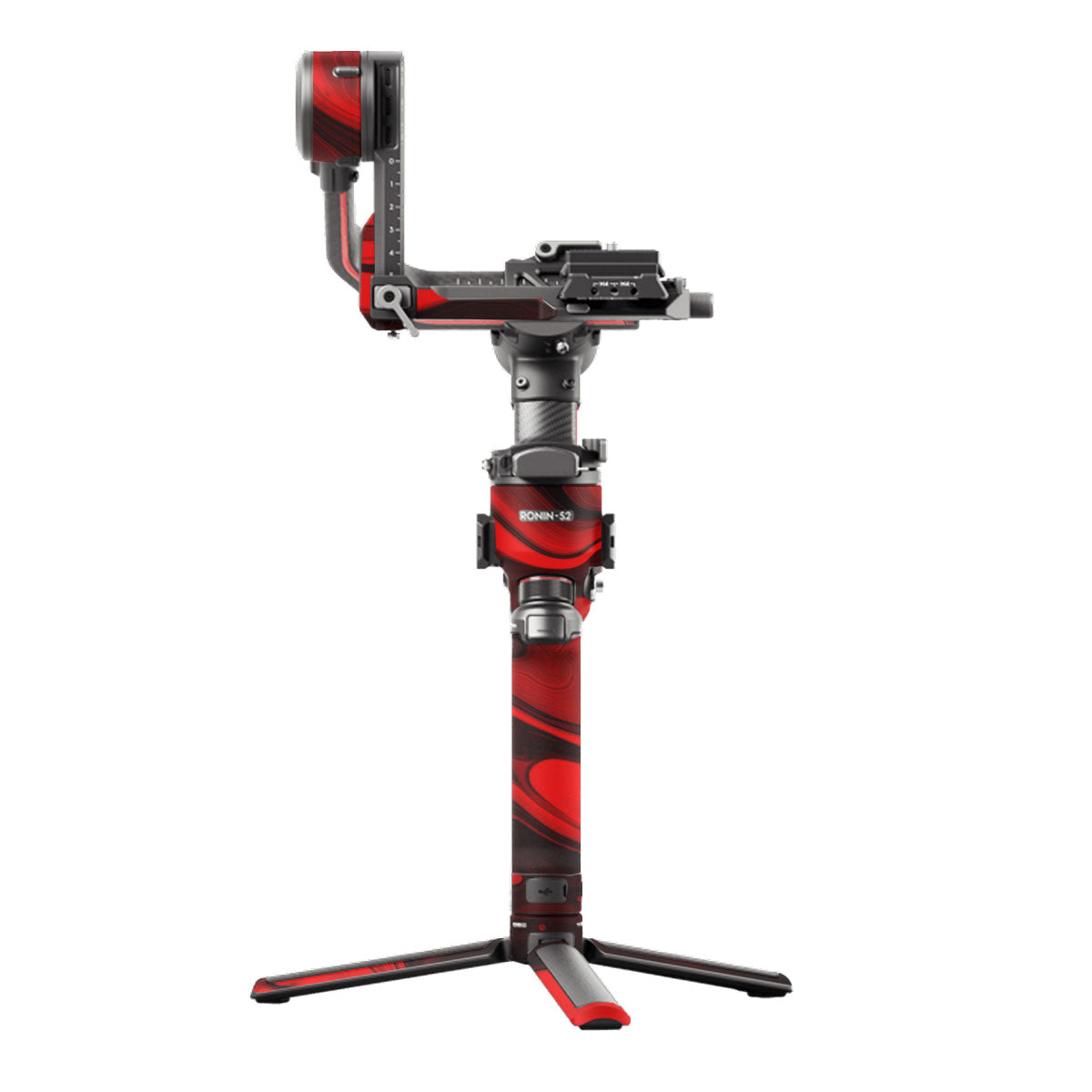 Red Lava Flow DJI RS 2 Gimbal Skin