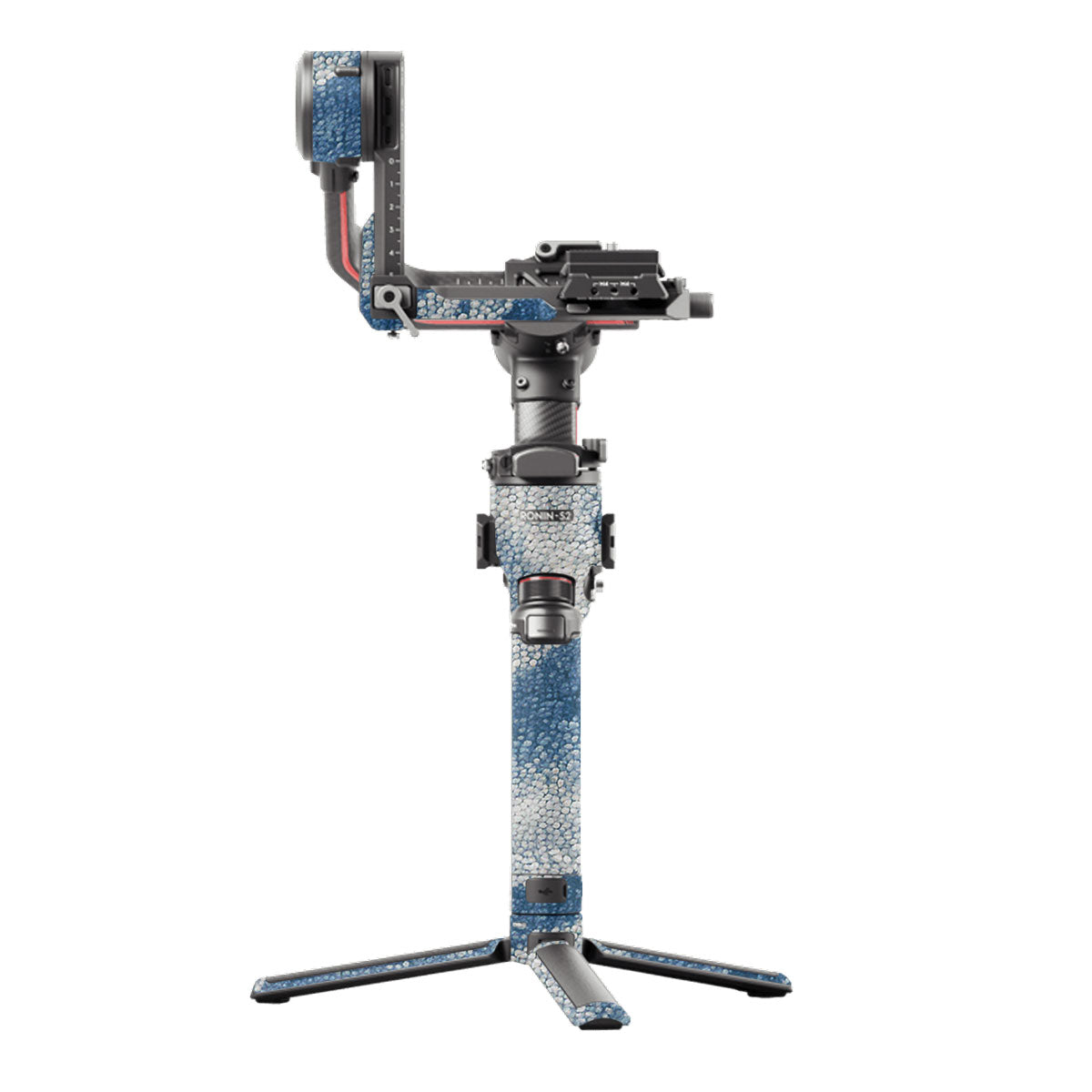 Blue Watercolor Fabric DJI RS 2 Gimbal Skin