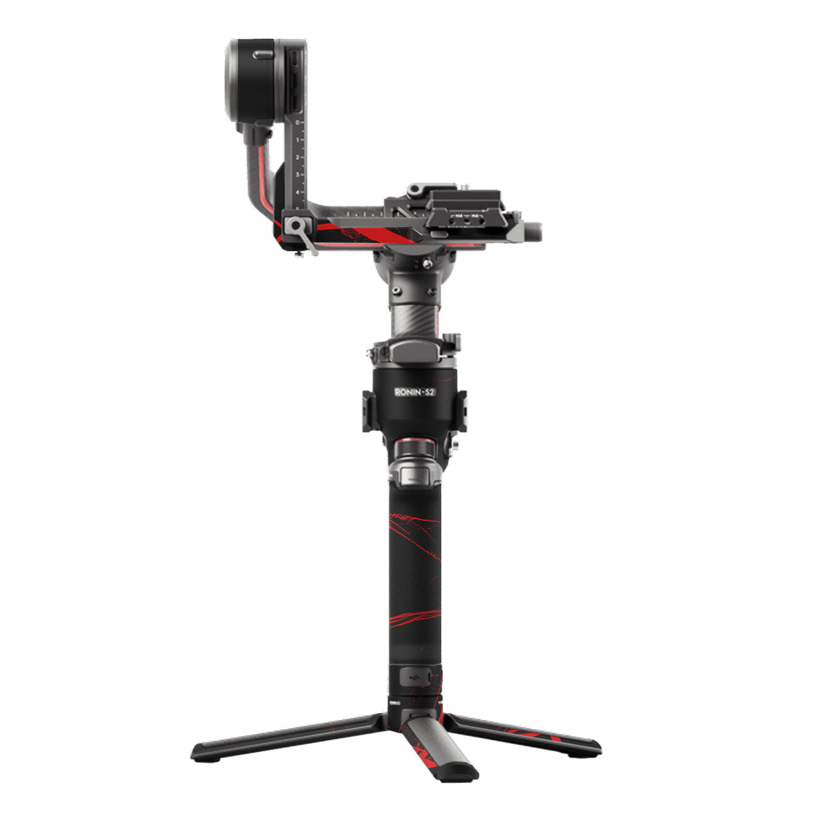 Red Neural Grid DJI RS 2 Gimbal Skin