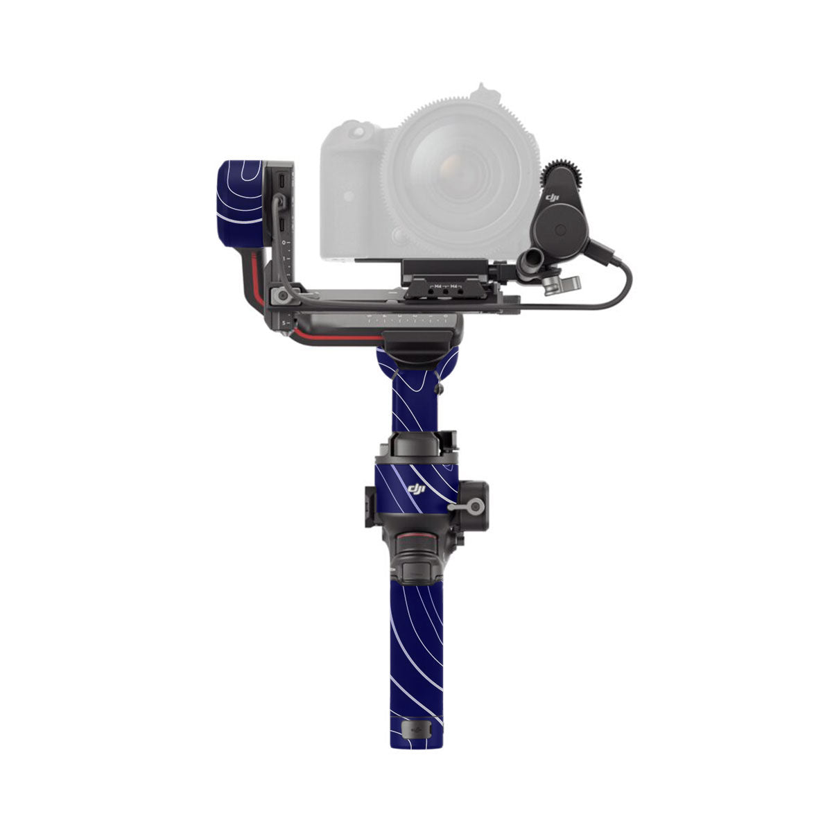 Deep Blue Contour DJI RS 3 Gimbal Skin