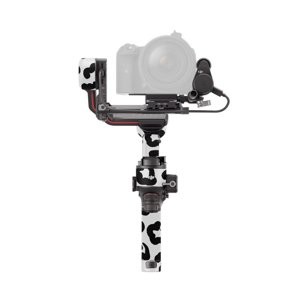 White Leopard DJI RS 3 Gimbal Skin