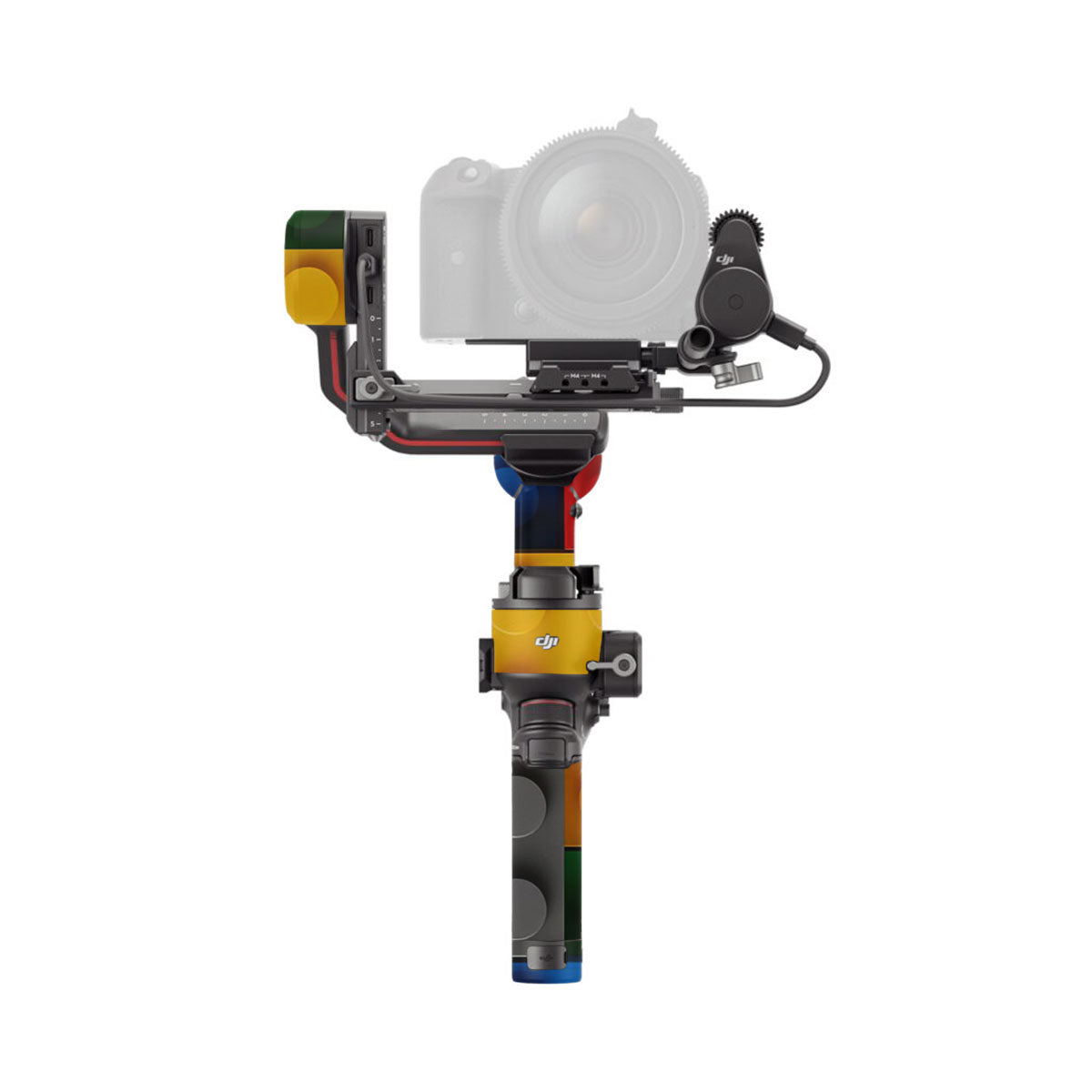 Colorful LEGO Brick Wall Pattern DJI RS 3 Gimbal Skin