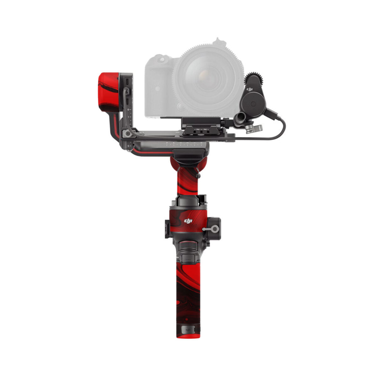 Red Lava Flow DJI RS 3 Gimbal Skin