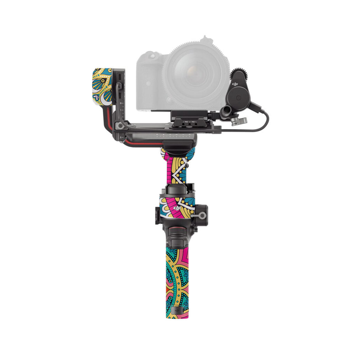 Boho Mandala Tile Pattern DJI RS 3 Gimbal Skin