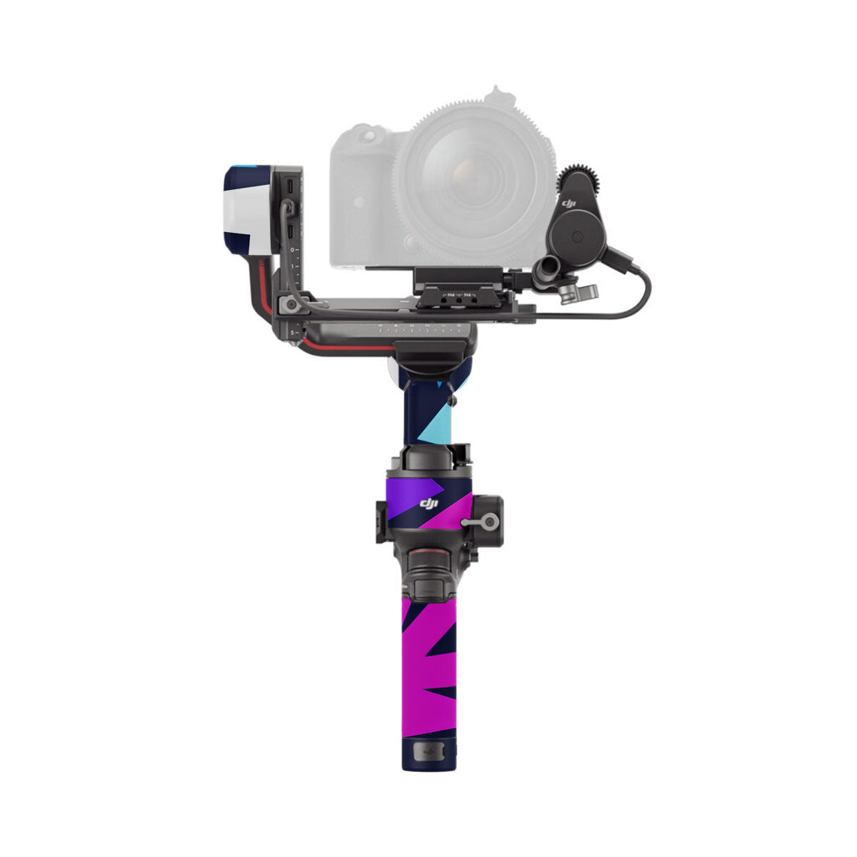 Bold Geometric Pop DJI RS 3 Gimbal Skin