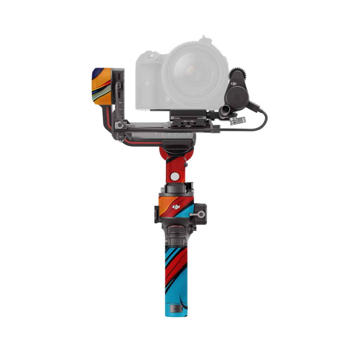 Fire & Ice Flow DJI RS 3 Gimbal Skin