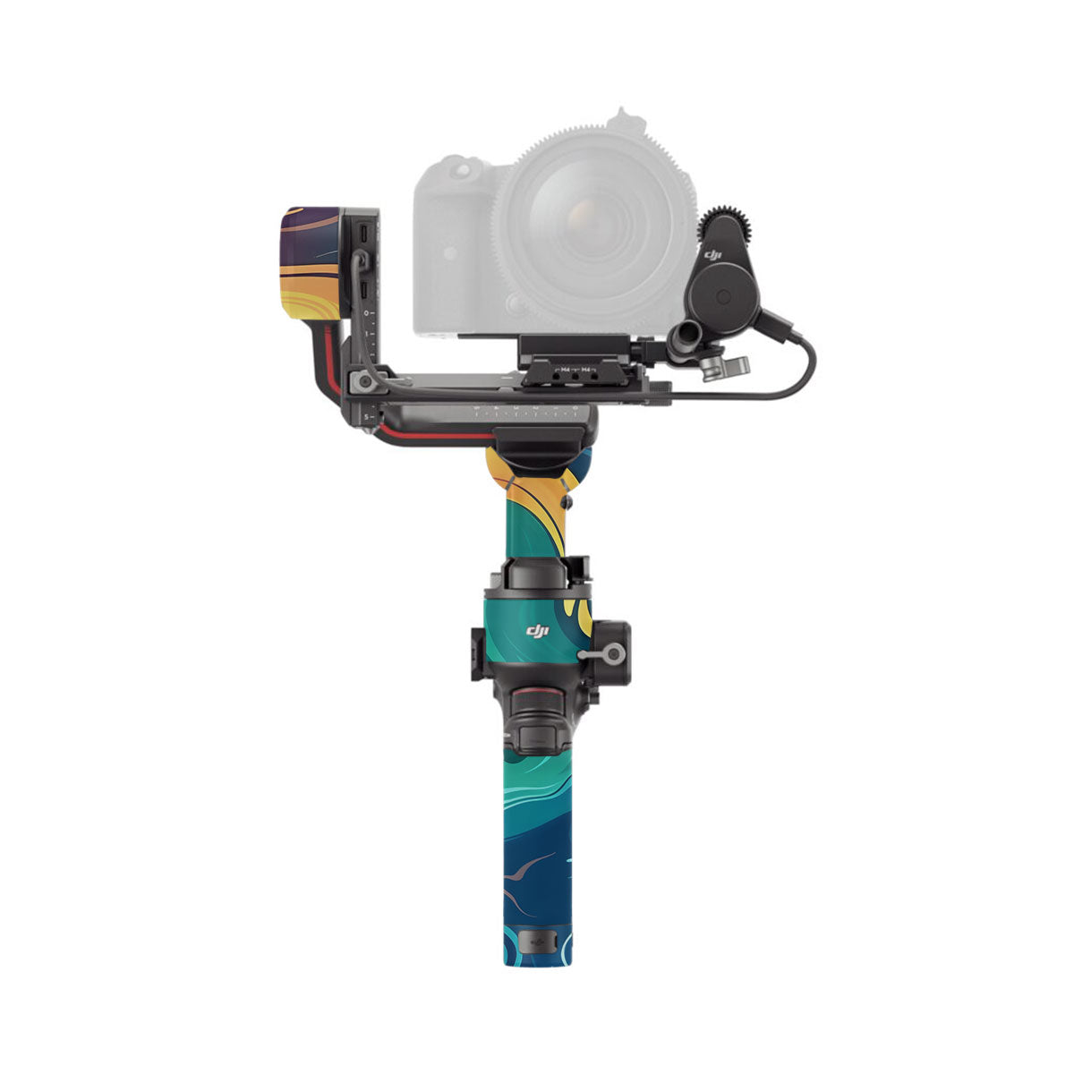 Rainbow Liquid Fusion DJI RS 3 Gimbal Skin