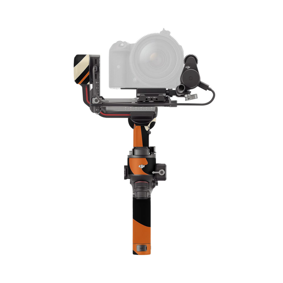 Mid-Century Abstract Swirl DJI RS 3 Gimbal Skin