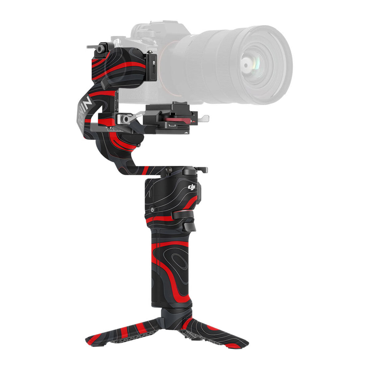 Crimson Waves DJI RS 3 Mini Gimbal Skin