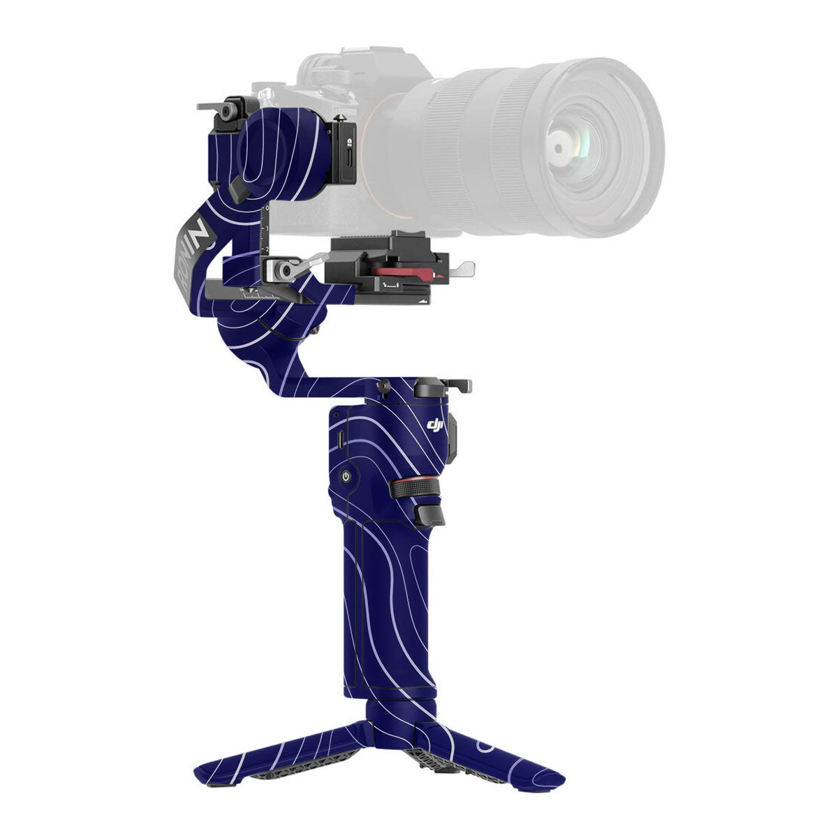 Deep Blue Contour DJI RS 3 Mini Gimbal Skin