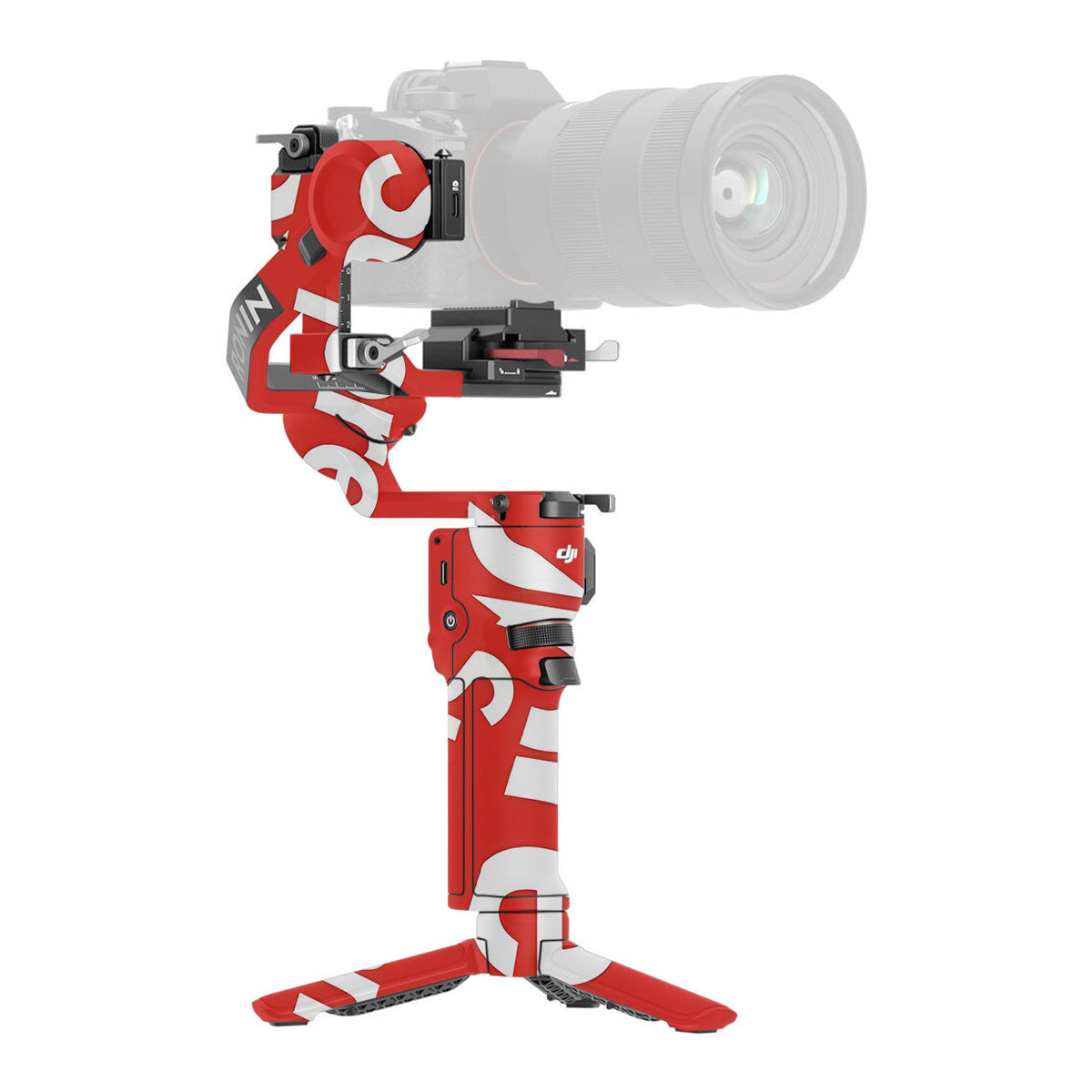 Supreme Red DJI RS 3 Mini Gimbal Skin