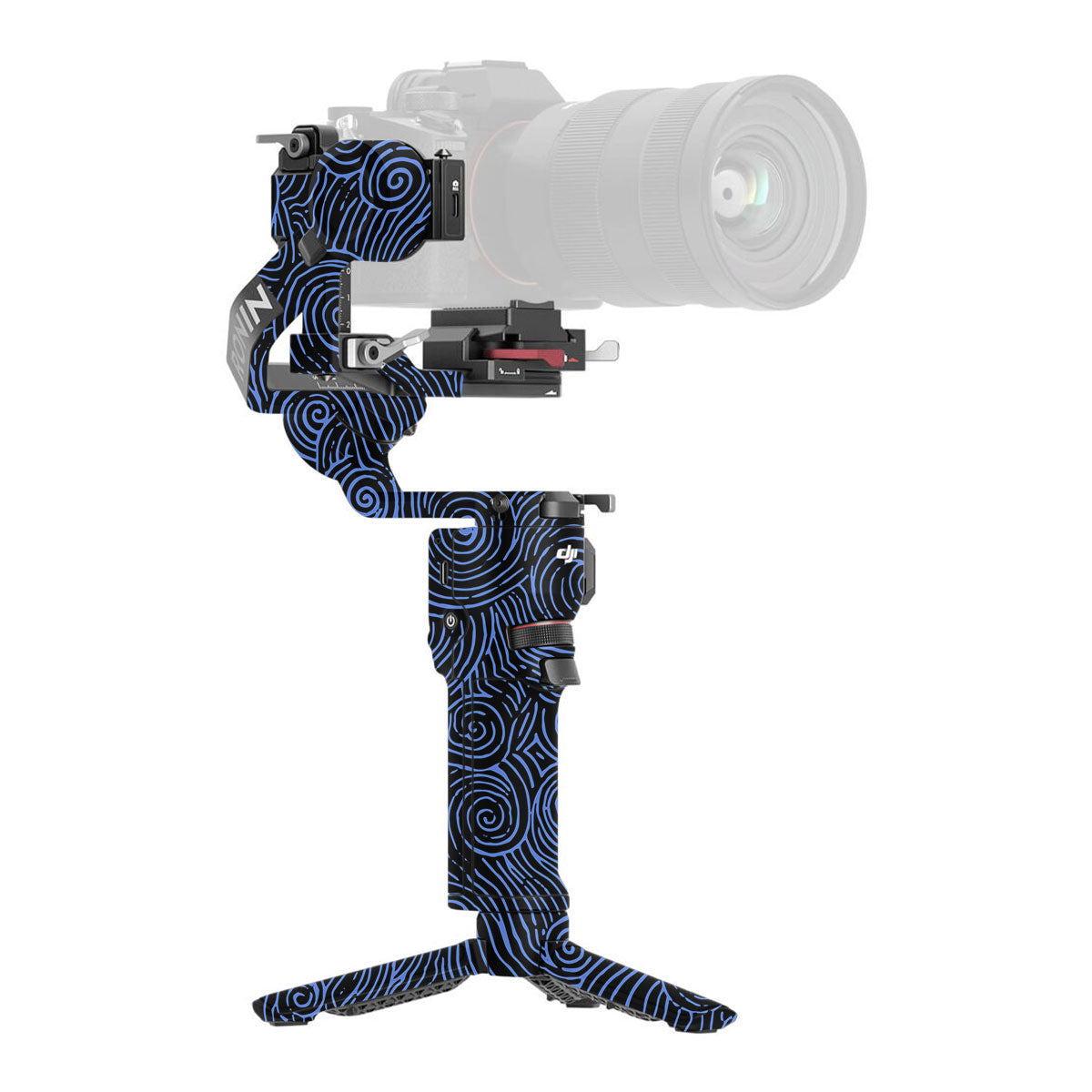Blue Spirals DJI RS 3 Mini Gimbal Skin
