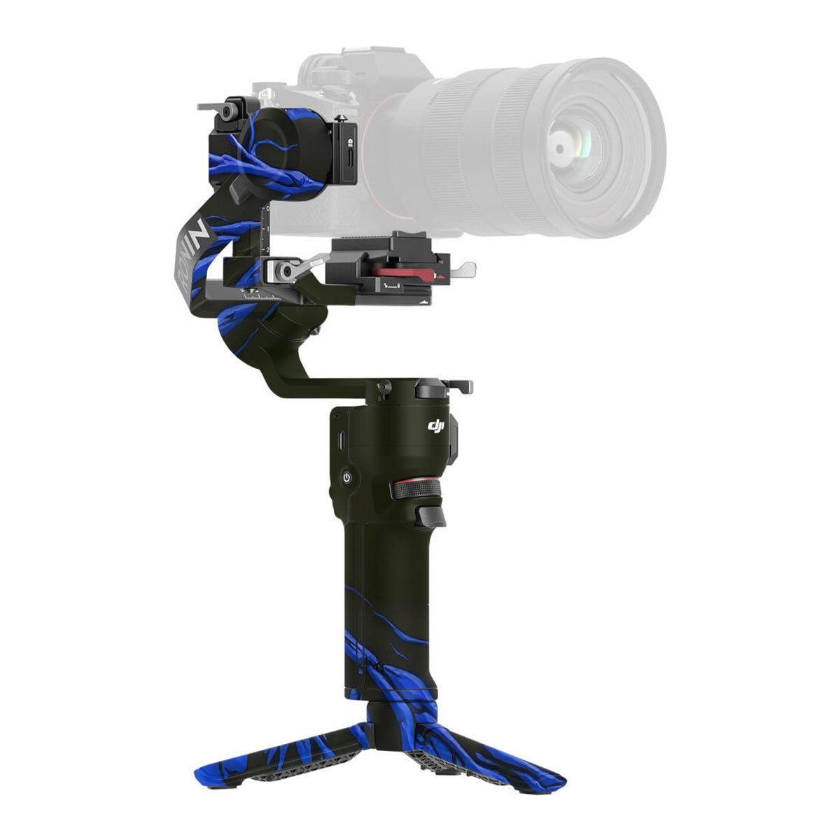 Venom Blue DJI RS 3 Mini Gimbal Skin