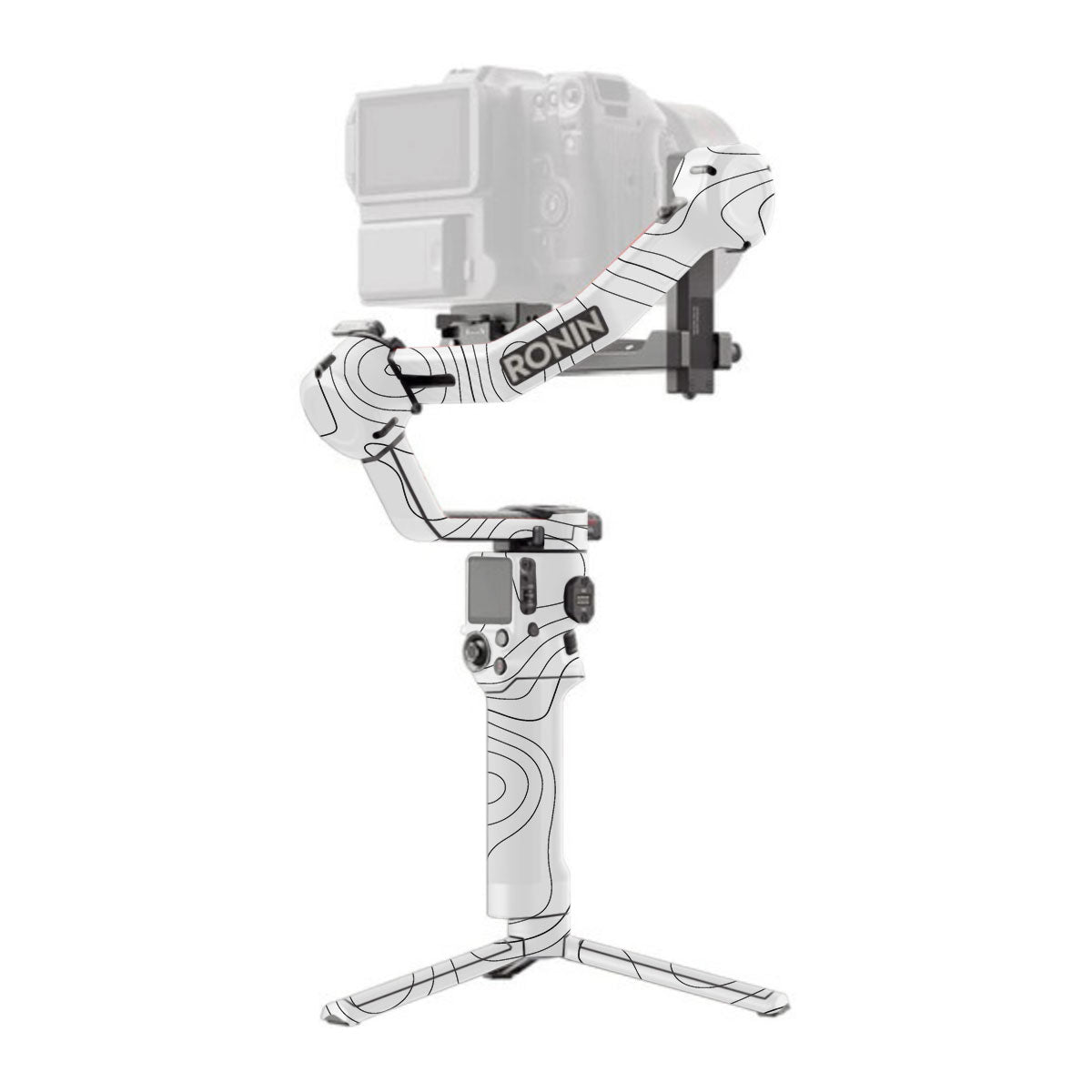 White Contour Design DJI RS 3 Pro Gimbal Skin