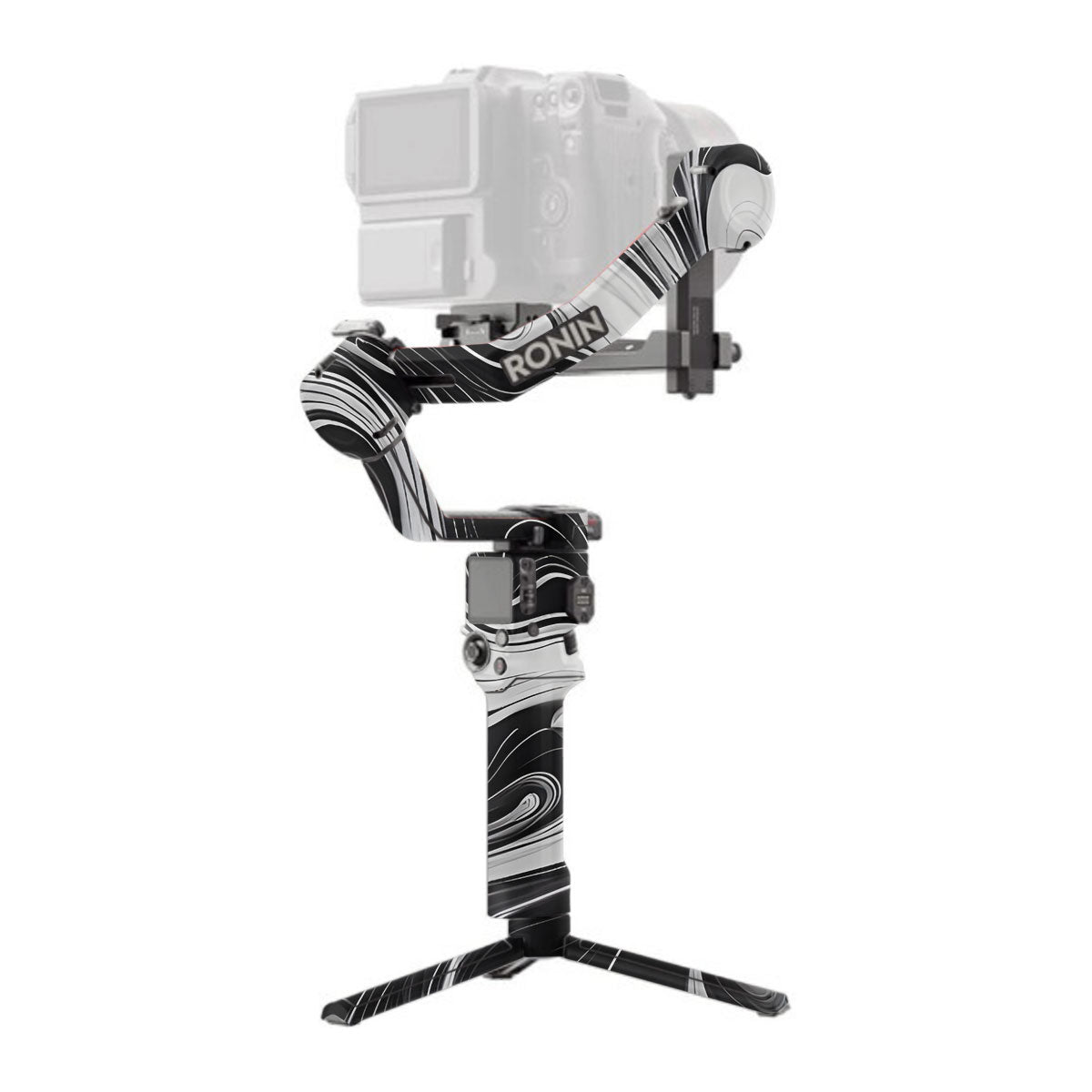 Black and White Marble DJI RS 3 Pro Gimbal Skin