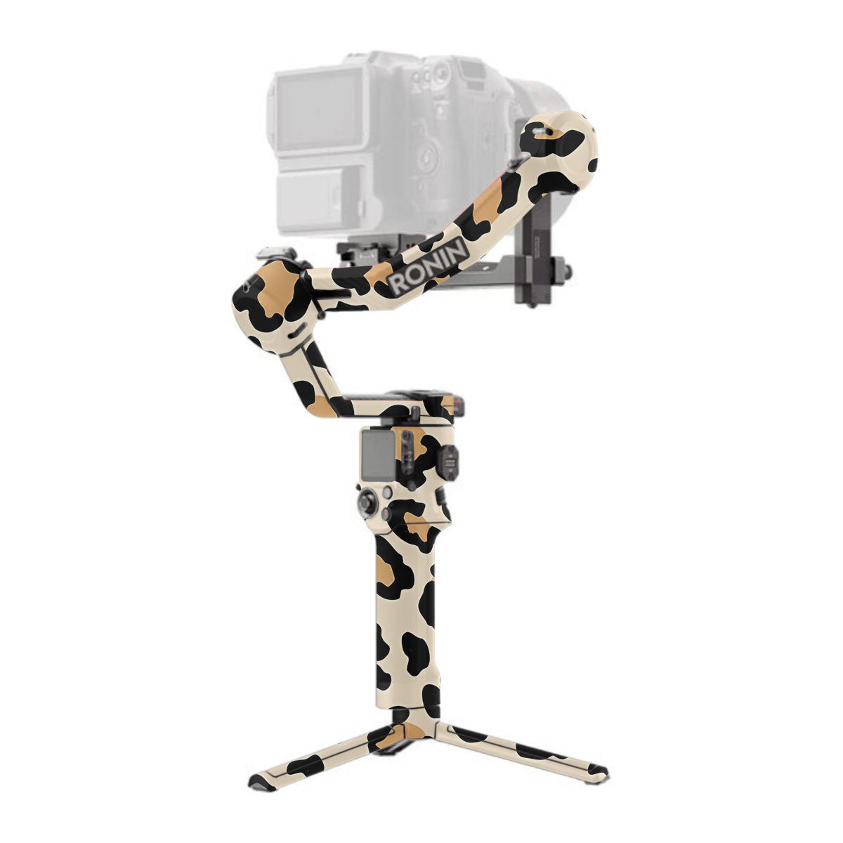 Sandy Leopard Spots DJI RS 3 Pro Gimbal Skin