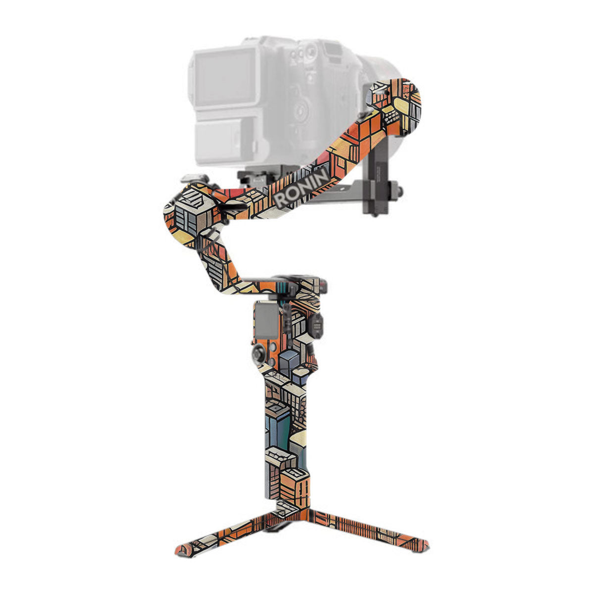 Isometric Cityscape DJI RS 3 Pro Gimbal Skin