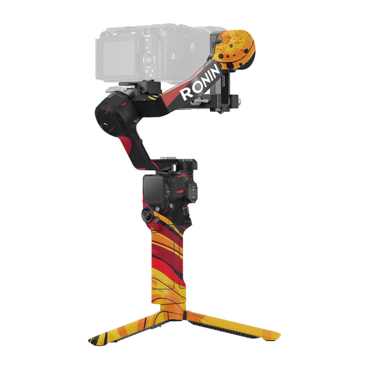 Lava Burst DJI RS 4 Gimbal Skin