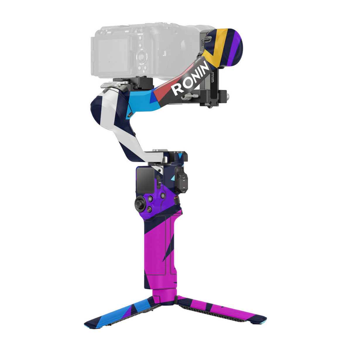 Bold Geometric Pop DJI RS 4 Gimbal Skin
