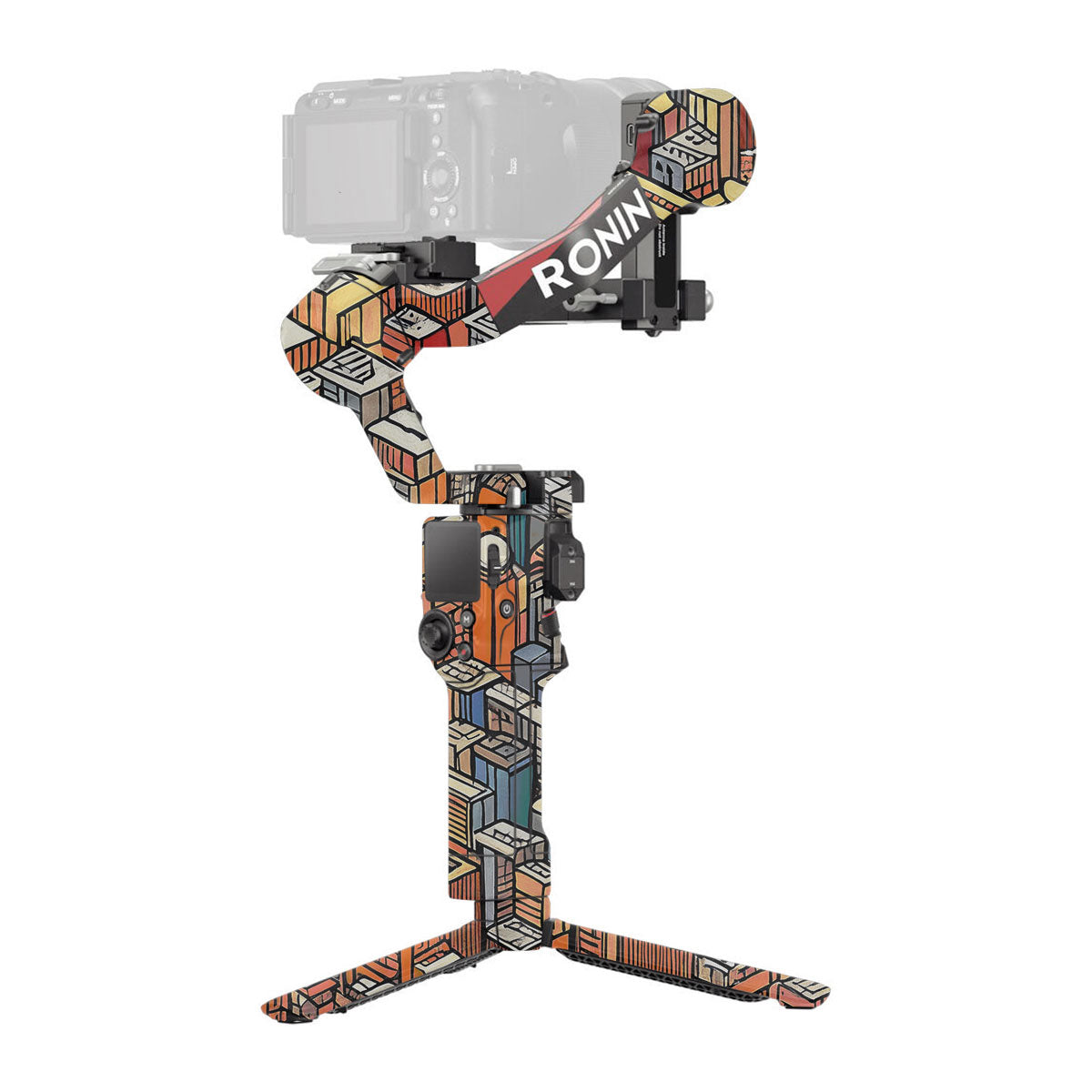 Isometric Cityscape DJI RS 4 Gimbal Skin
