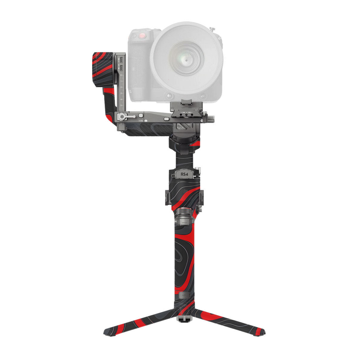 Crimson Waves DJI RS 4 Pro Gimbal Skin