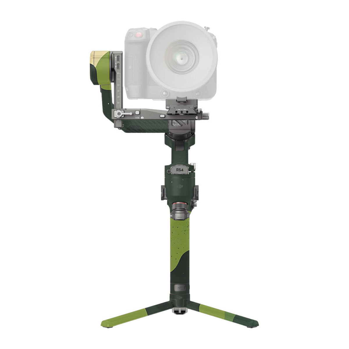 Camouflage Pattern DJI RS 4 Pro Gimbal Skin