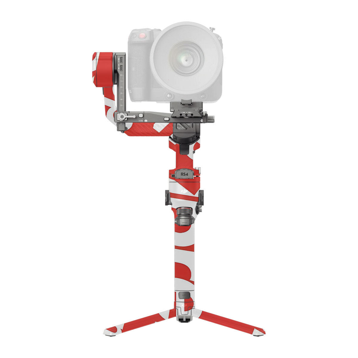 Supreme Red DJI RS 4 Pro Gimbal Skin