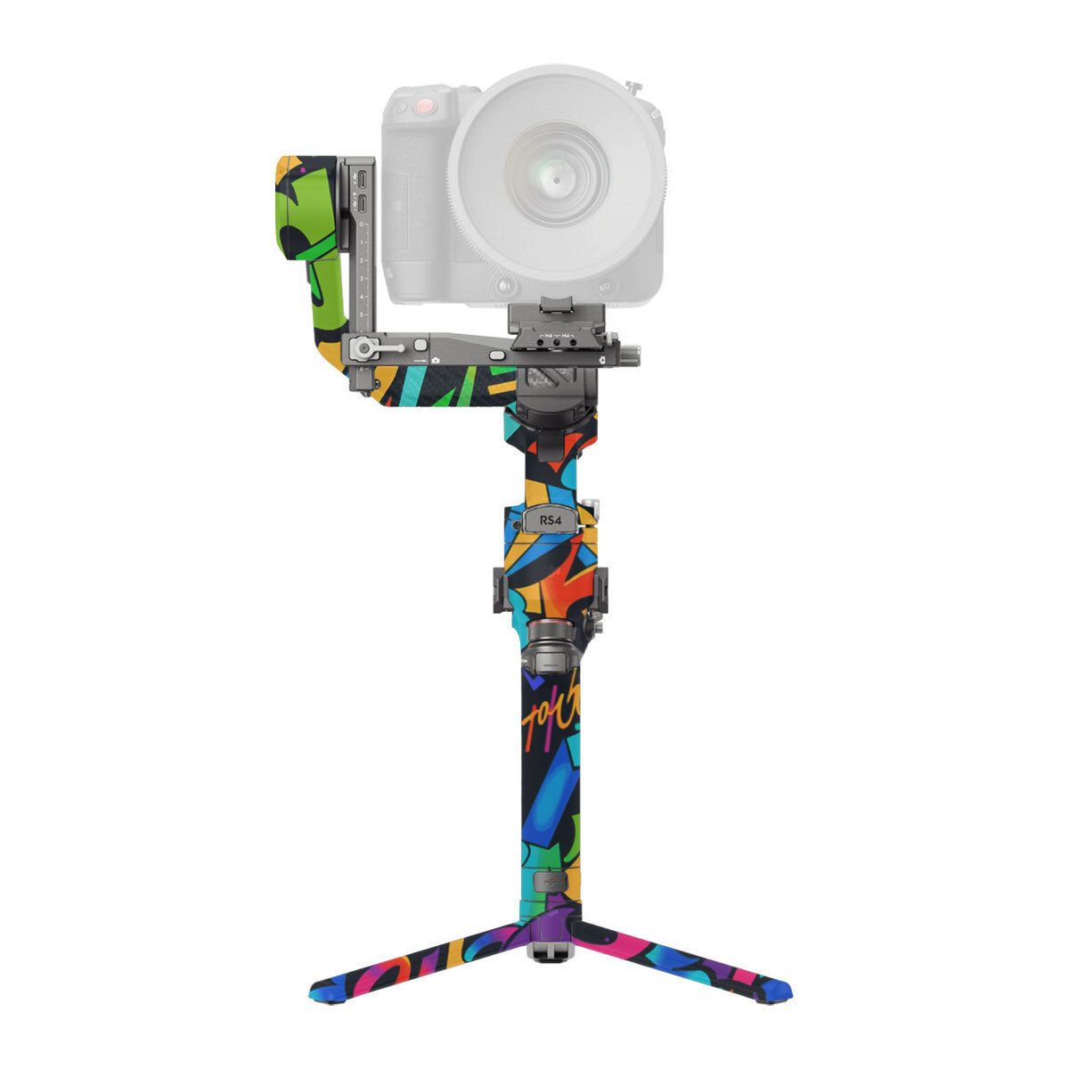 Colorful Urban Street Art Lettering DJI RS 4 Pro Gimbal Skin