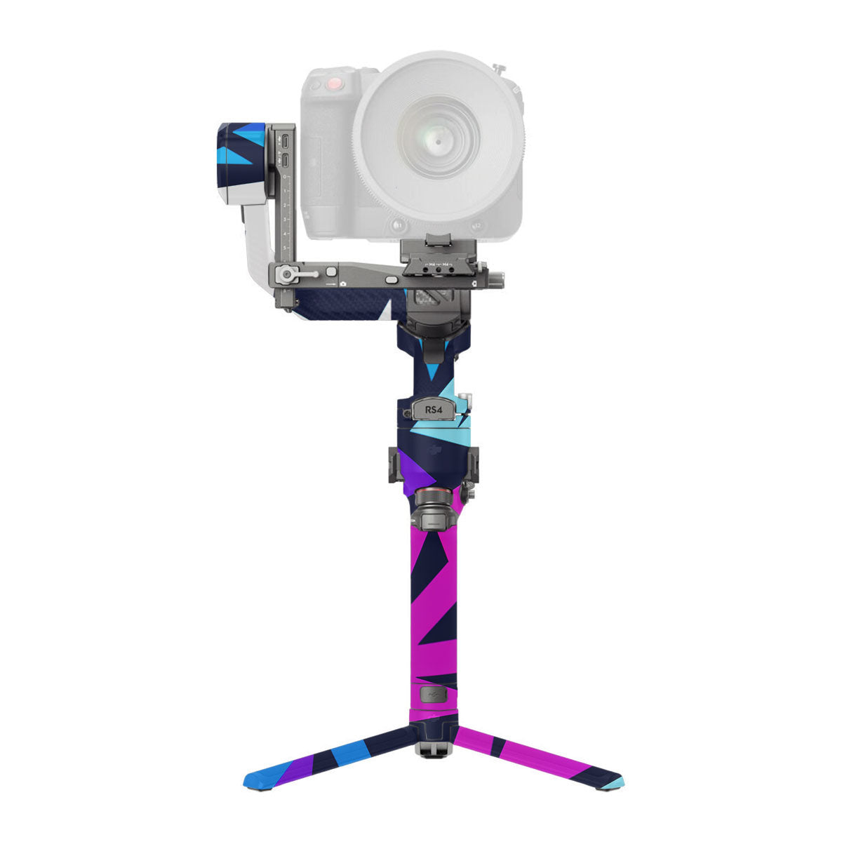 Bold Geometric Pop DJI RS 4 Pro Gimbal Skin