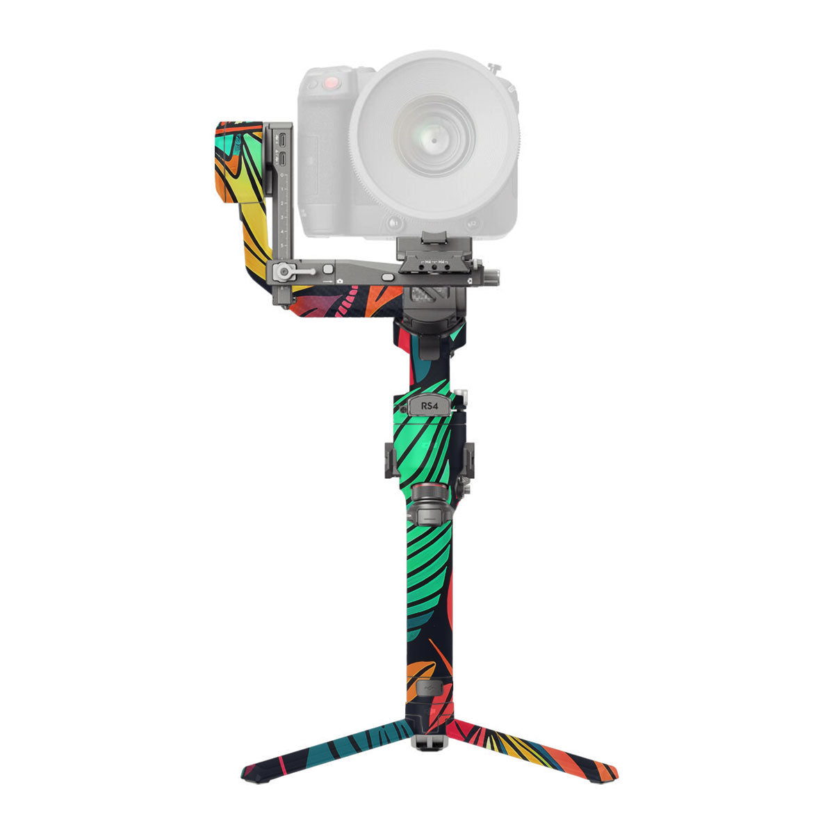Tropical Jungle Leaves DJI RS 4 Pro Gimbal Skin