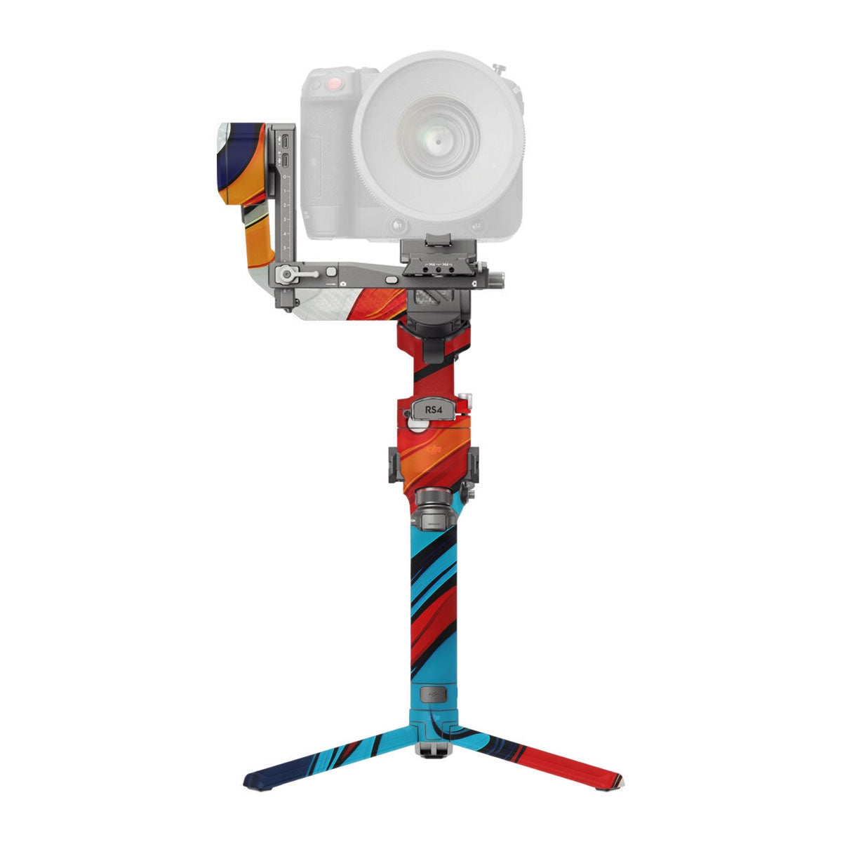 Fire & Ice Flow DJI RS 4 Pro Gimbal Skin