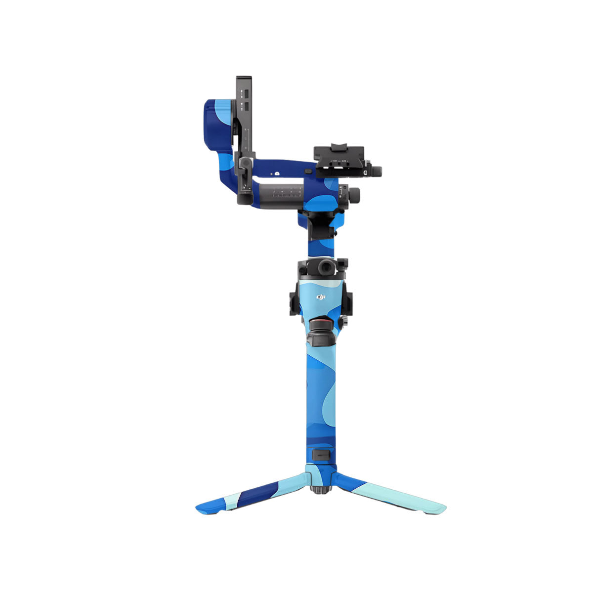 Arctic Blue Camo Pattern DJI RS 5 Gimbal Skin